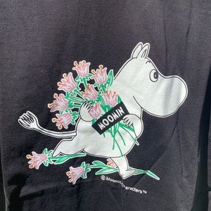 MOOMIN Merchandise T-Shirt Black